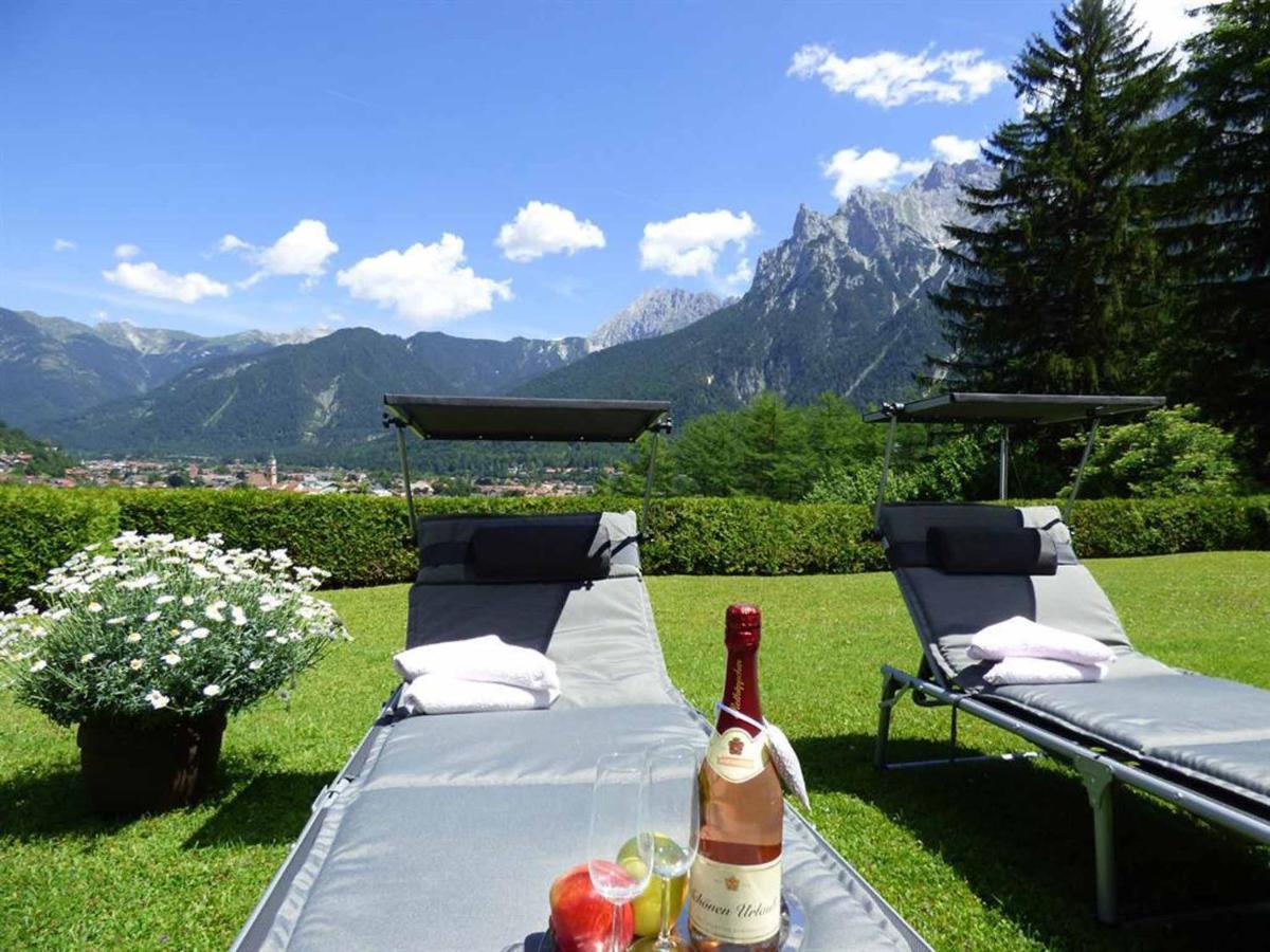 Ferienwohnung Haus am Hochwald Mittenwald Exterior foto